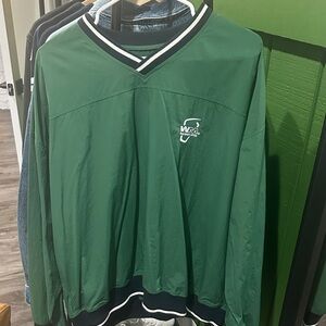 Abercrombie Green V-Neck Pullover WM Phoenix Open